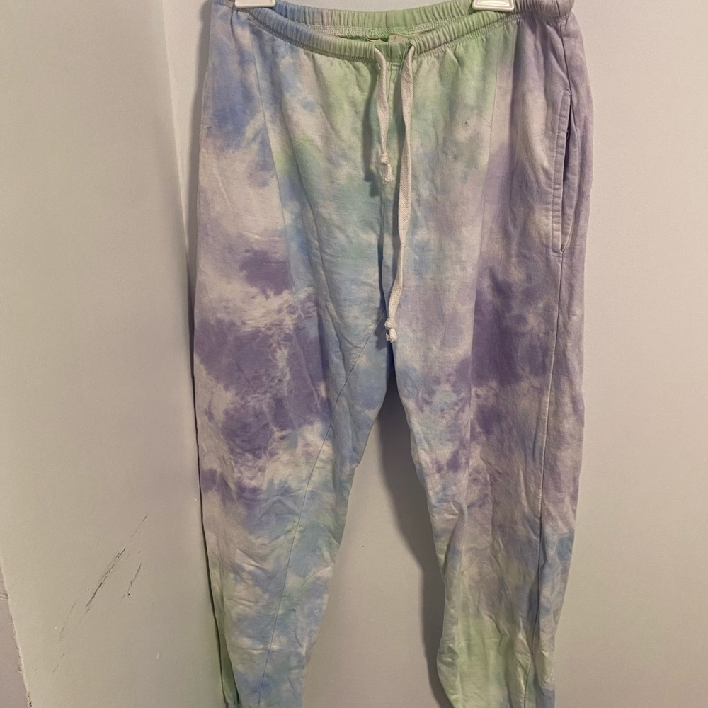Tie dye sweatpants size Small